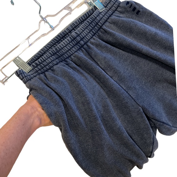 PINK By Victoria’s Secret Jogger Lounge Pant- Navy Blue Heathered-Front pockets - Picture 3 of 11